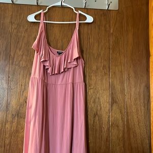 Torrid brand pink mini dress